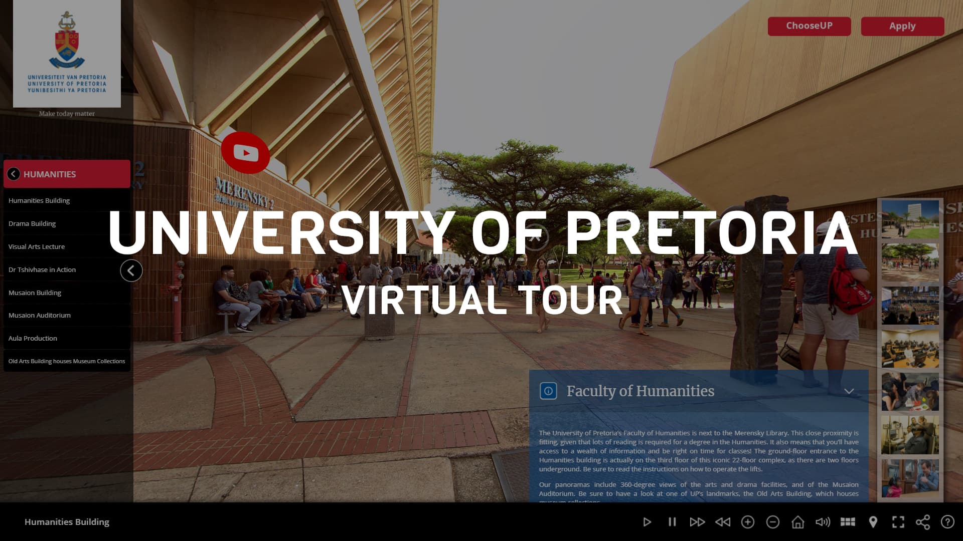 University of Pretoria Virtual Campus