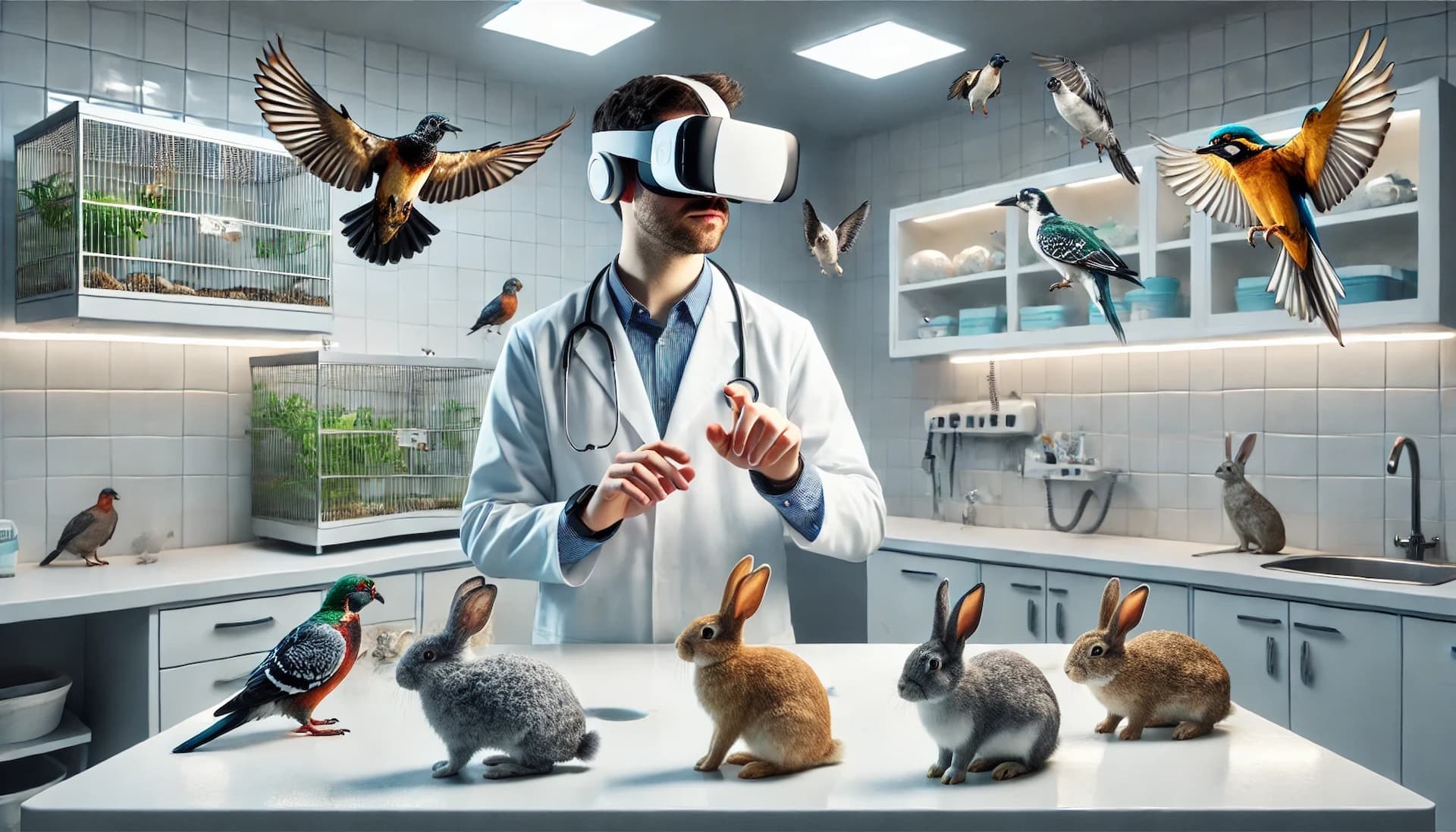 VR in Veterinary Science: Training Vets with Virtual Animal Simulations